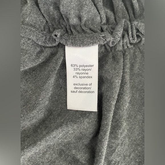 3/25 Dark Grey Maurice’s Tank Top with Metal Circle Detail - Picture 7 of 8